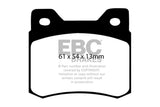 Kies-Motorsports EBC EBC 84-86 Mercedes-Benz 190/190E 2.3 Greenstuff Rear Brake Pads