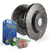 Kies-Motorsports EBC EBC S10 Kits Greenstuff Pads and GD Rotors