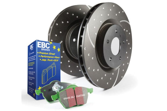 Kies-Motorsports EBC EBC S10 Kits Greenstuff Pads and GD Rotors