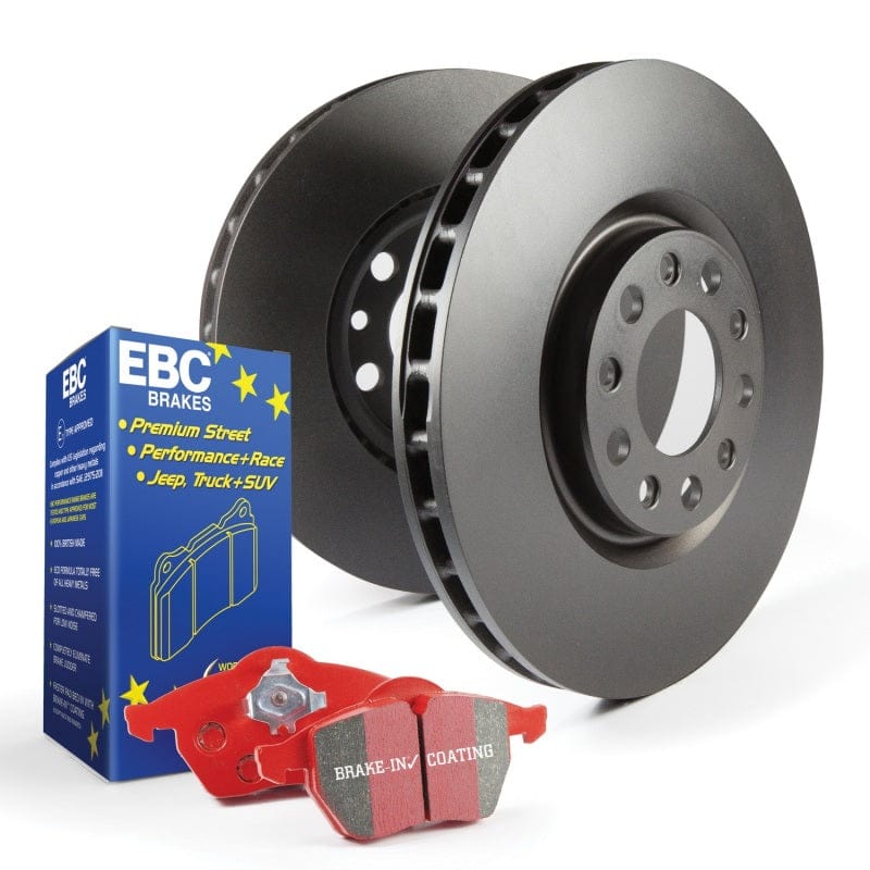 Kies-Motorsports EBC EBC S12 Kits Redstuff Pads and RK Rotors