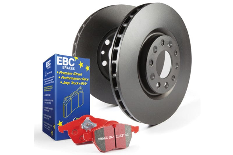 Kies-Motorsports EBC EBC S12 Kits Redstuff Pads and RK Rotors