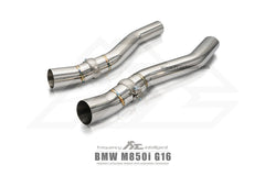 Kies-Motorsports Fi Exhaust BMW Fi Exhaust G16 M850i Gran Coupe |N63| 2018+Front Pipe + Mid X-Pipe + Valvetronic Muffler (Retains OEM Valve Settings - No Remote)