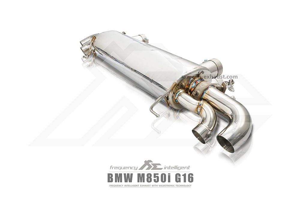 Kies-Motorsports Fi Exhaust BMW Fi Exhaust G16 M850i Gran Coupe |N63| 2018+Front Pipe + Mid X-Pipe + Valvetronic Muffler (Retains OEM Valve Settings - No Remote)