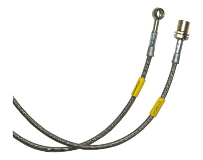 Kies-Motorsports Goodridge Goodridge 05-18 Volkswagen Jetta Stainless Steel Rear Brake Lines