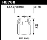 Kies-Motorsports Hawk Performance Hawk 12-16 BMW 328i HPS 5.0 Rear Brake Pads