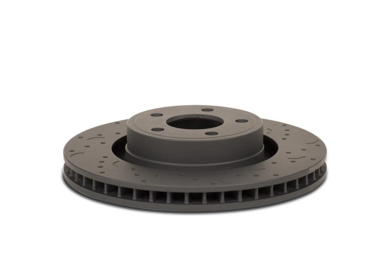 Kies-Motorsports Hawk Performance Hawk Talon Cross-Drilled and Slotted Vented Rotor - 12.99in Diameter 2.61in Height