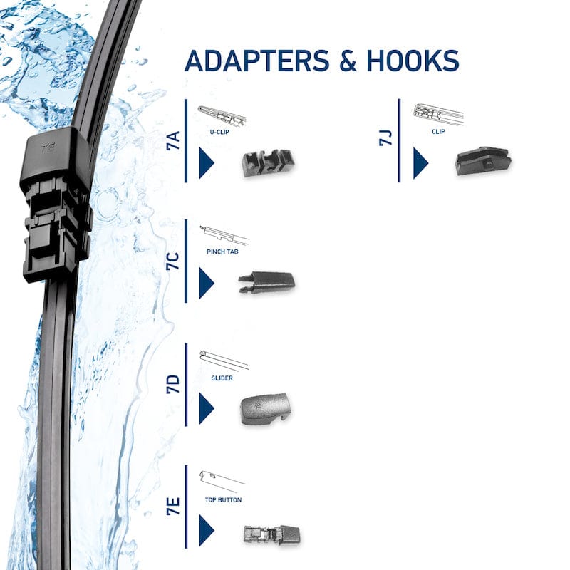 Kies-Motorsports Hella Hella Back Glass Wiper Blade 13in  - Single