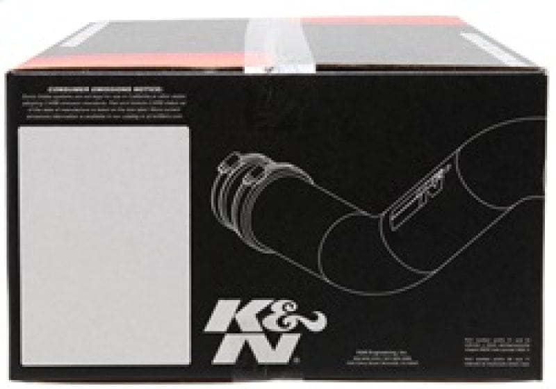 Kies-Motorsports K&N Engineering K&N 01-05 BMW M3 E46 Wrinkle Black Typhoon Short Ram Intake