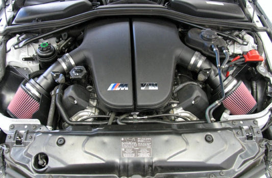 Kies-Motorsports K&N Engineering K&N 06-07 BMW M5 5.0L Flat Black Typhoon Short Ram Intake