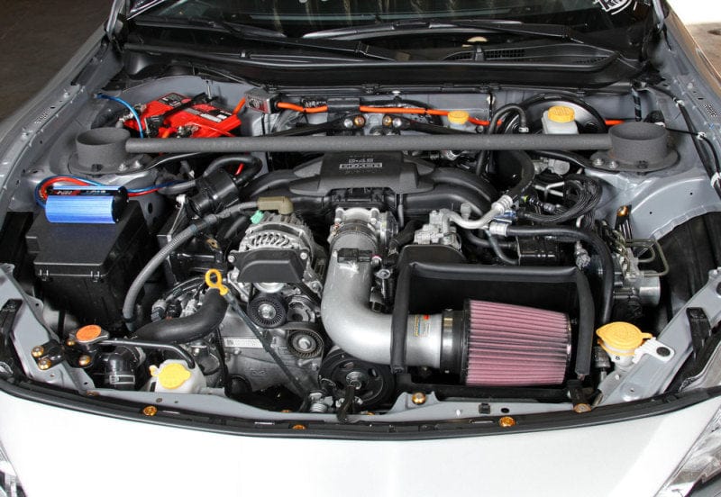 Kies-Motorsports K&N Engineering K&N 13 Subaru BRZ 2.0L / 13 Scion FR-S 2.0L Silver 69 Series Typhoon Intake