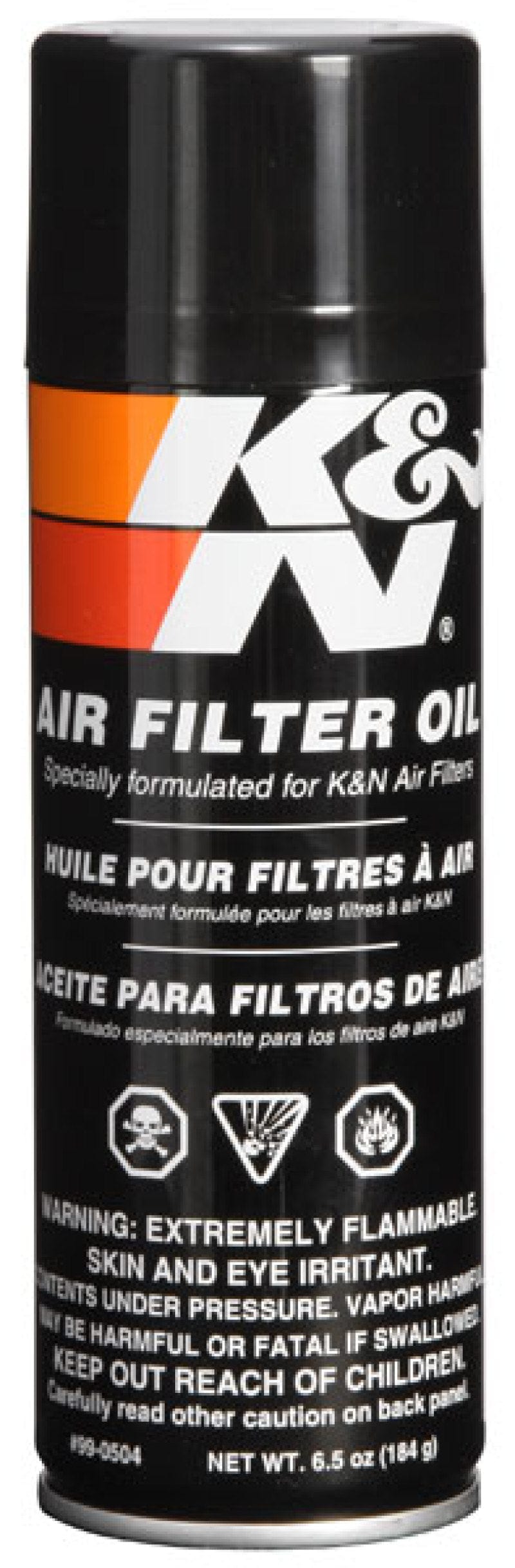 Kies-Motorsports K&N Engineering K&N 6.5 OZ Aerosol Spray Air Filter Oil