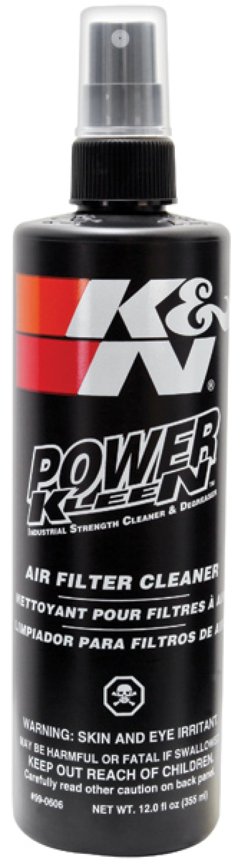 Kies-Motorsports K&N Engineering K&N Air Filter Cleaner 12oz Pump Spray