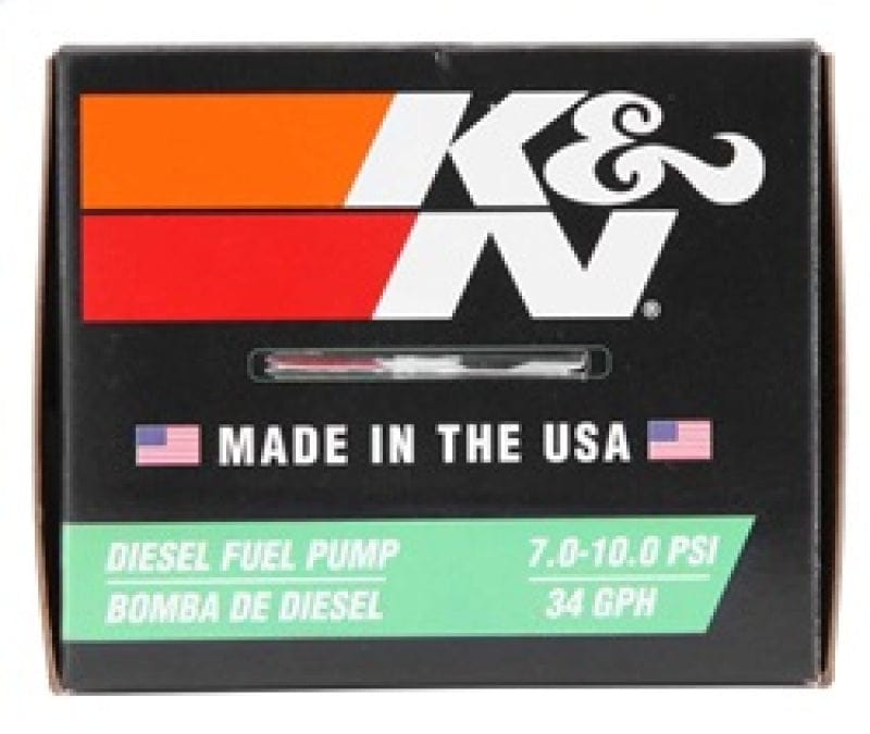 Kies-Motorsports K&N Engineering K&N Performance Electric Fuel Pump 9-11.5 PSI Diesel