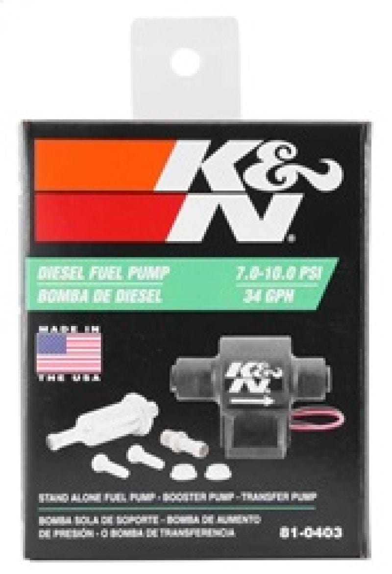 Kies-Motorsports K&N Engineering K&N Performance Electric Fuel Pump 9-11.5 PSI Diesel