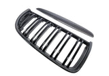 Kies-Motorsports Kies Carbon 2005-2007 BMW 3 Series (E90) Pre-LCI Carbon Fiber Double Slatted Kidney Grills