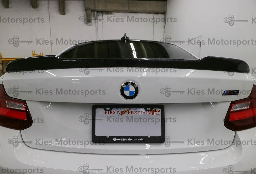 BMW F22 F87 RWS Carbon Fiber Trunk Spoiler