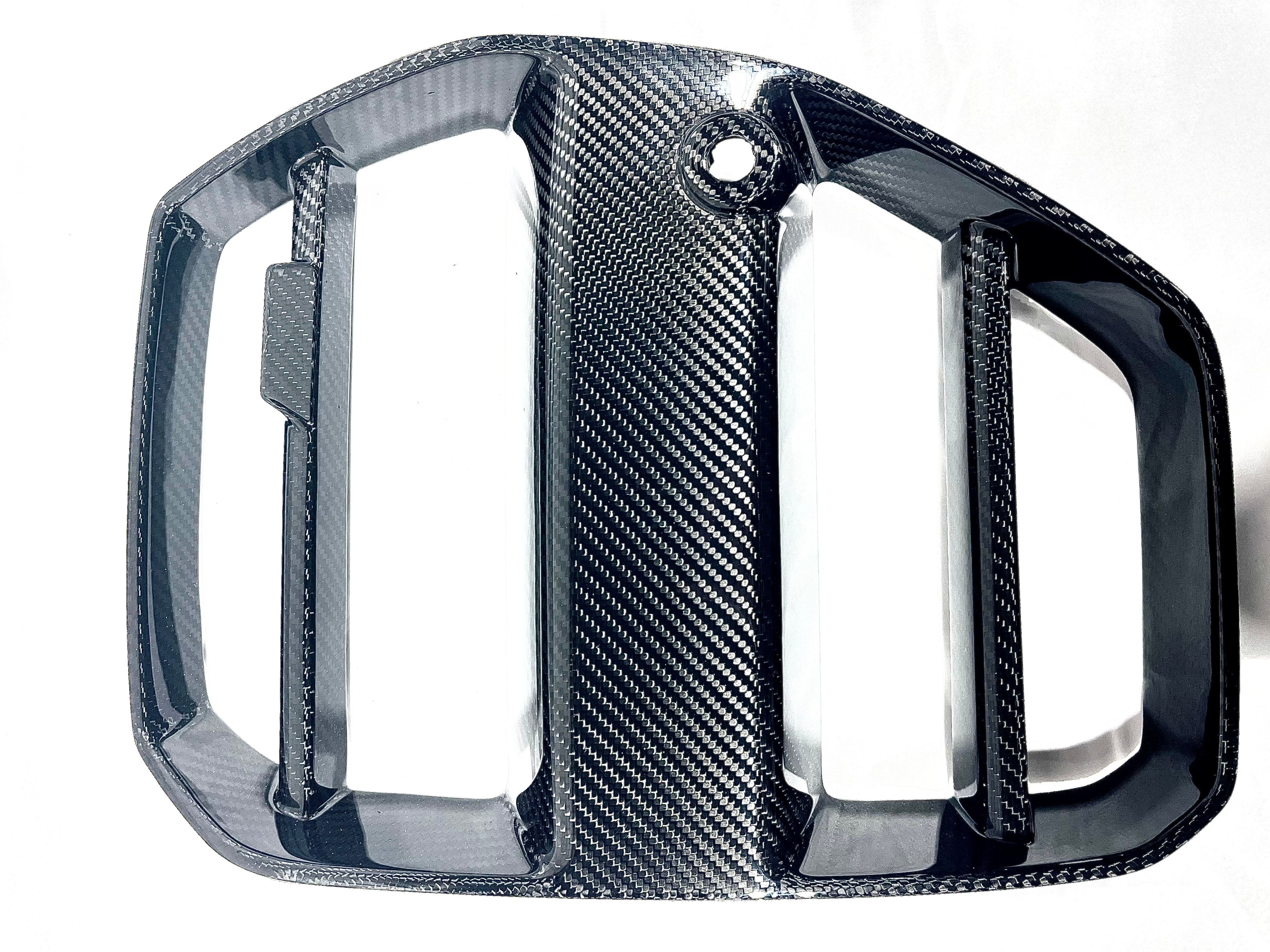 Kies-Motorsports Kies Carbon 2020-2025 BMW M3 (G80) / M4 (G82 / G83) Vorsteiner Inspired Dry Carbon Full Replacement Kidney Grille