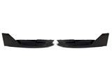 Kies-Motorsports Kies Carbon 2021-2023 BMW M3 / M4 (G80 / G82 / G83) Performance Inspired Replacement Dry Carbon Fiber Rear Bumper Splitters with Wing