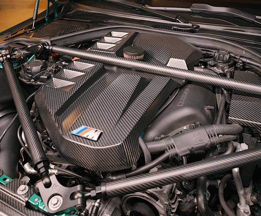 Kies-Motorsports Kies Carbon BMW G8X Matte Dry Carbon Engine Bay Kit for the M2 / M3 / M4