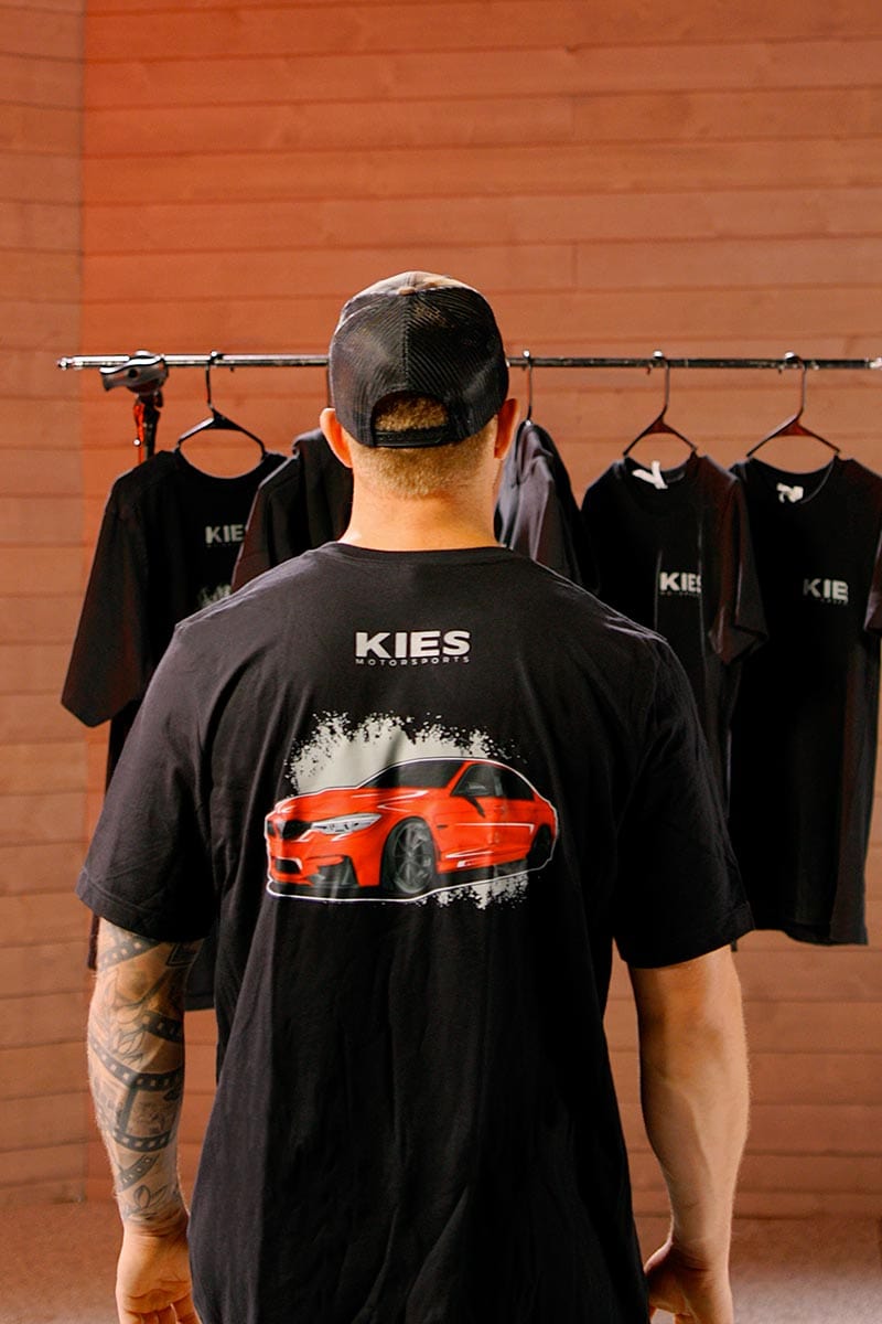 Kies-Motorsports Kies Merchandise Kies Motorsports F80 M3 Outline T-Shirt Small / Black