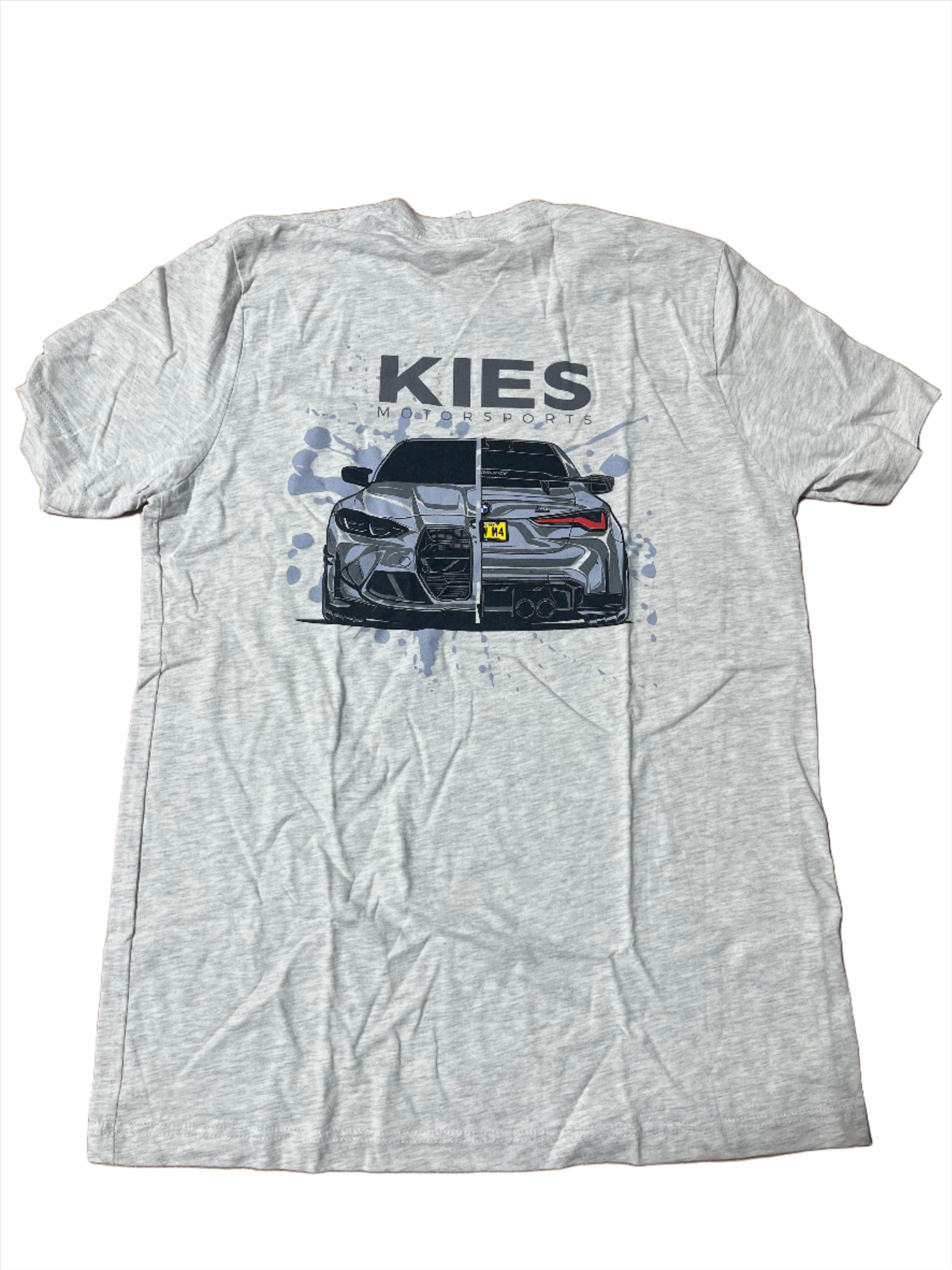 Kies-Motorsports Kies Merchandise Kies Motorsports G82 M4 Outline T Shirt Small / Gray