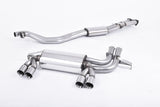 Kies-Motorsports Kies Motorsports CAT-BACK EXHAUST SYSTEM WITH QUAD POLISHED TRIMS