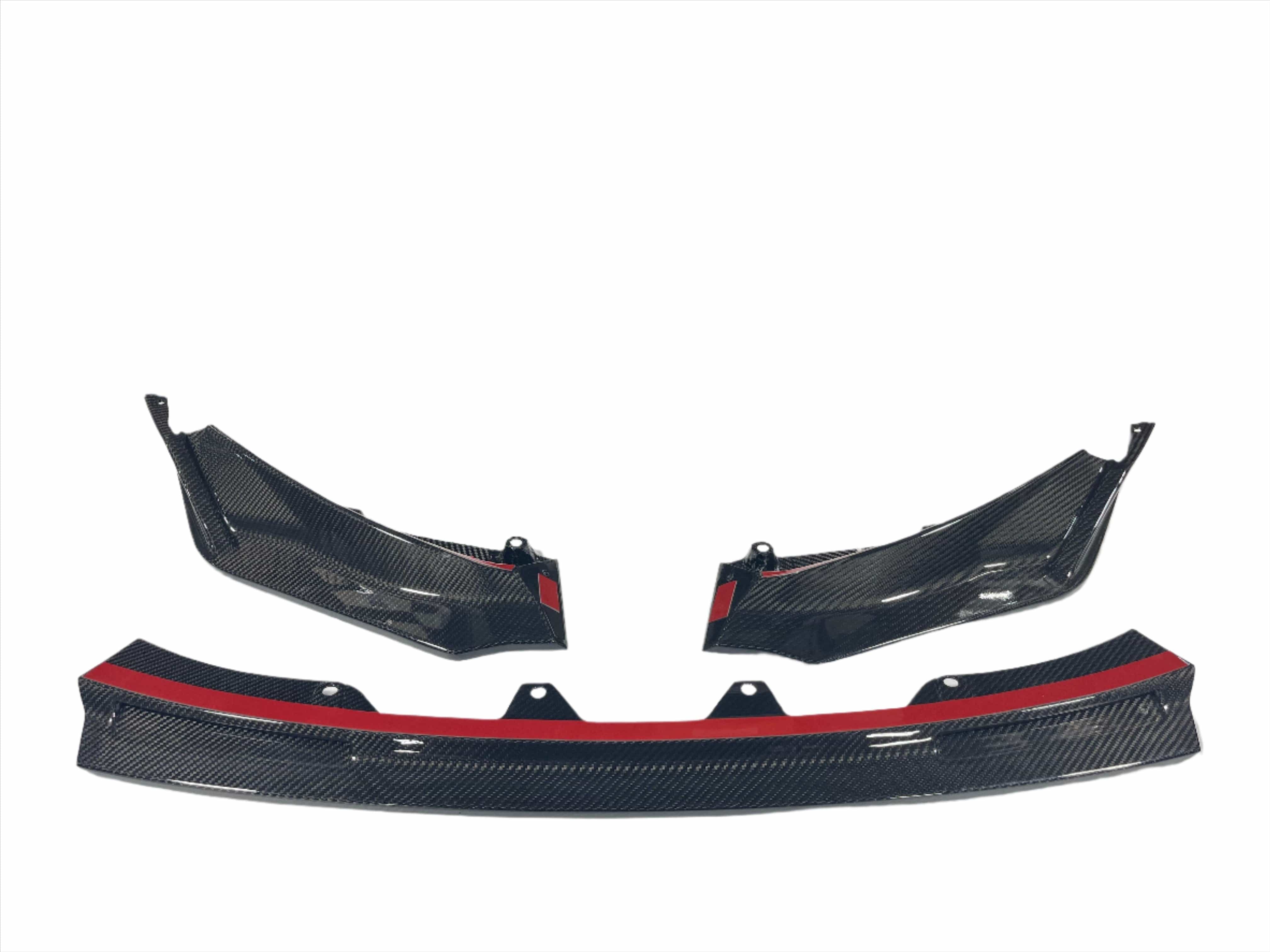 Kies-Motorsports Kies Motorsports Kies Carbon G80/82 M3/M4 Dry Carbon Fiber V-Style Front Lip