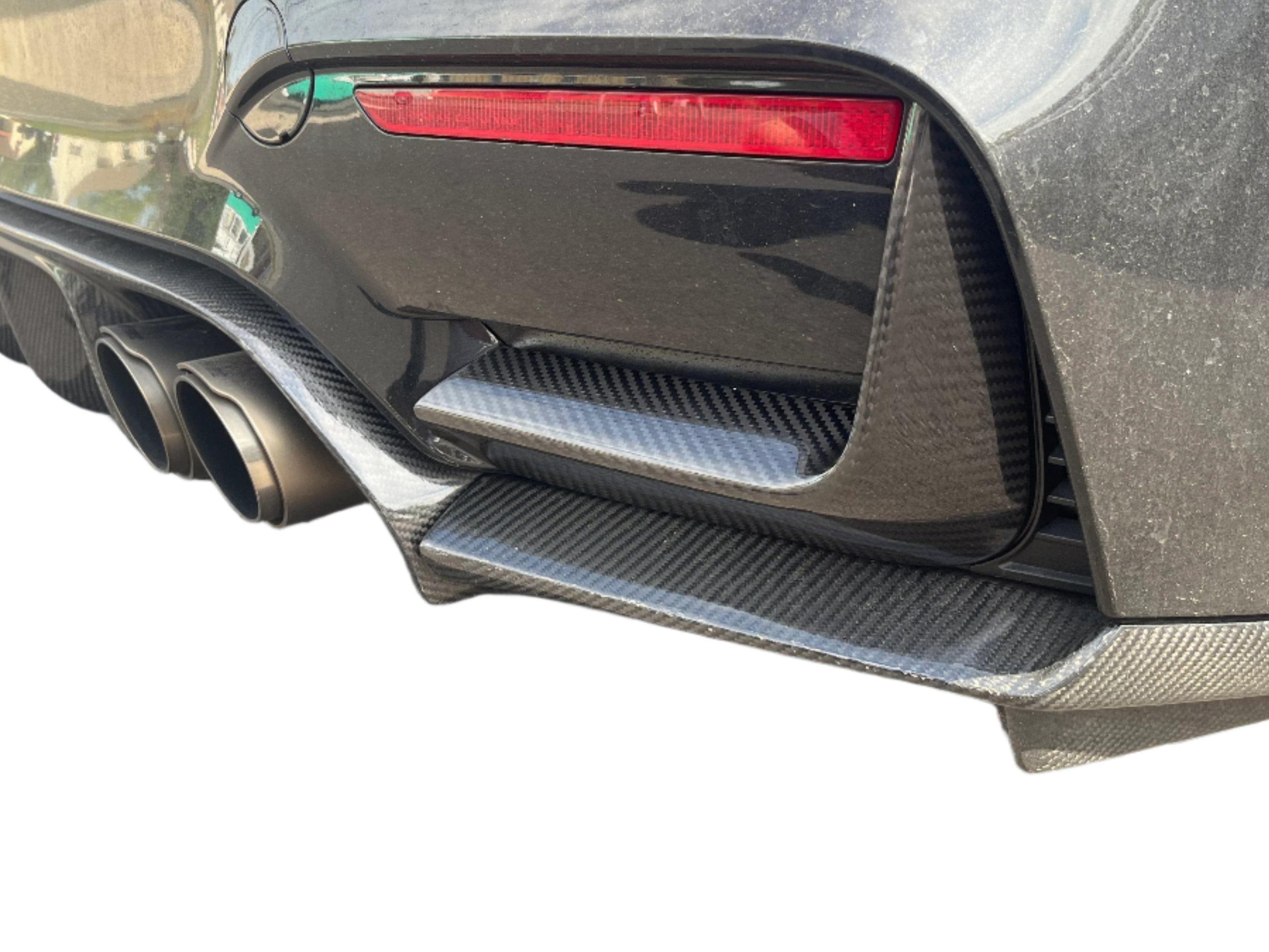 Kies-Motorsports Kies Motorsports Kies Clearance - Dry Carbon Fiber F80/F82 M3/M4 Rear Reflector Trim