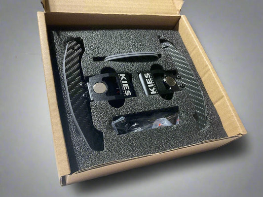 Kies-Motorsports Kies Motorsports KIES Motorsports Carbon Fiber Magnetic Paddle Shifters For BMW/MINI/SUPRA