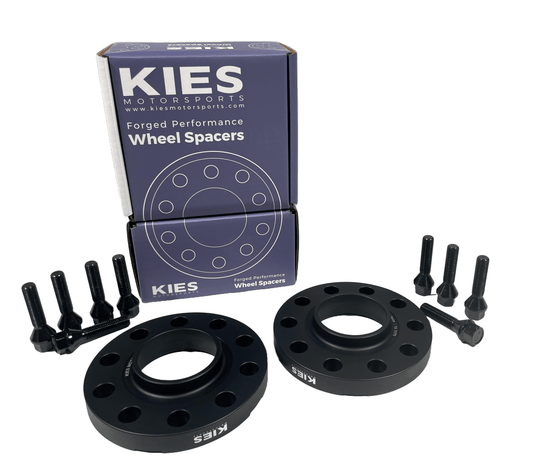 Kies-Motorsports Kies Motorsports Kies Motorsports (E Series) BMW Wheel Spacers 5 x 120 Black Finish