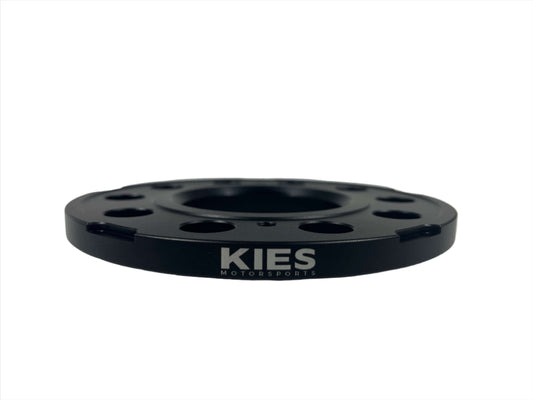 Kies-Motorsports Kies Motorsports Kies Motorsports Porsche Wheel Spacers 5 x 112 with 66.5mm Center Bore Black Finish (Set of 2)