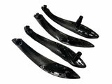 Kies-Motorsports Kies Motorsports Kies Motorsports Replacement BMW F30 Inner Door Pull Handle Trim- 4 Piece Set (320i, 328i, 330i, 335i, and 340i) Gloss Carbon FIber