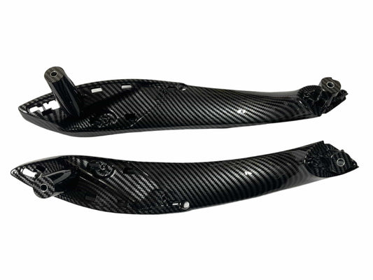 Kies-Motorsports Kies Motorsports Kies Motorsports Replacement BMW F32 F82 Inner Door Pull Handle Trim- 2 Piece Set (428, 430, 435, 440, and M4) Hydro-dipped Carbon Look