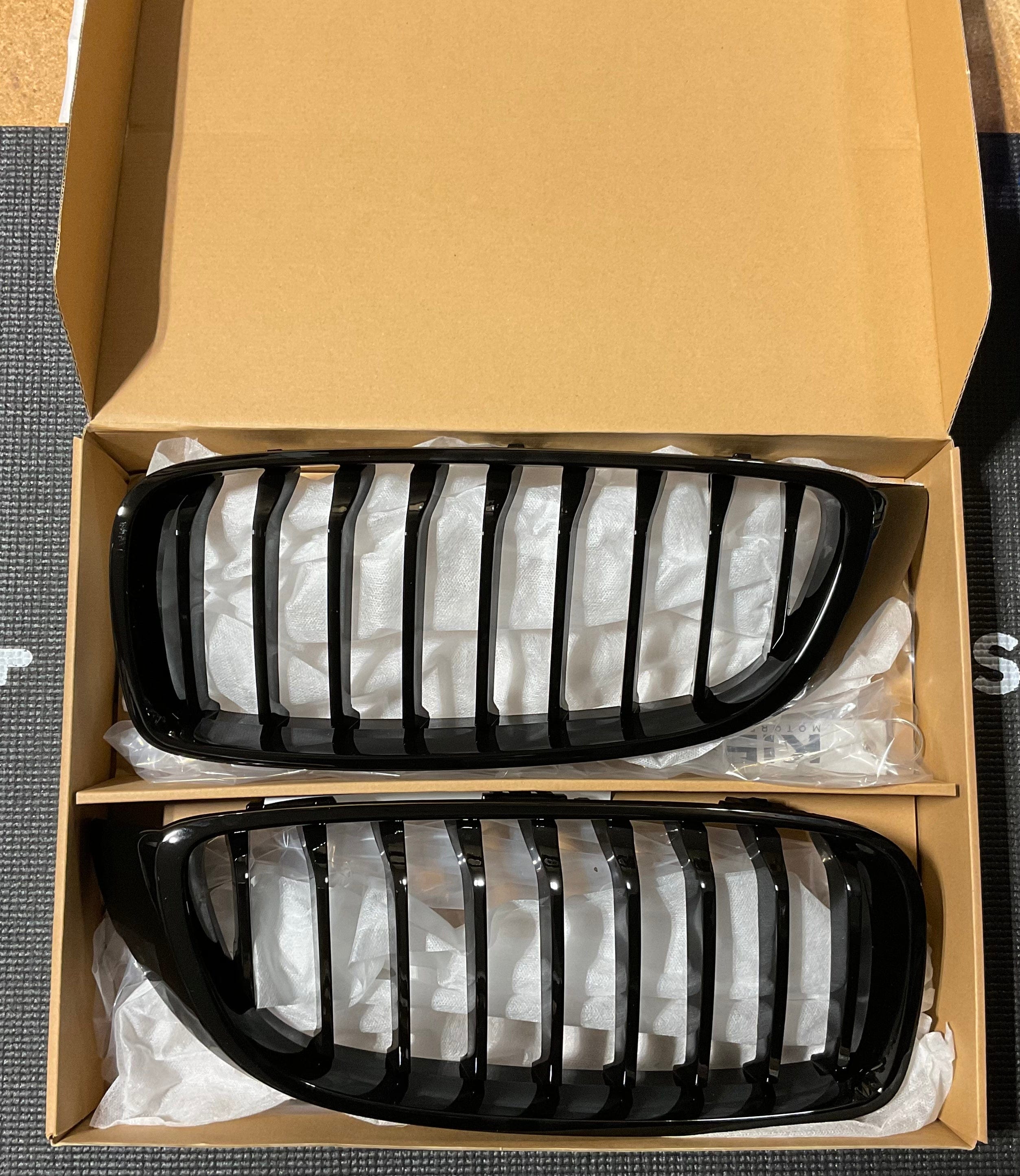 Kies-Motorsports Kies Motorsports OPEN BOX - BMW F32/F33/F36 Gloss Black Kidney Grills