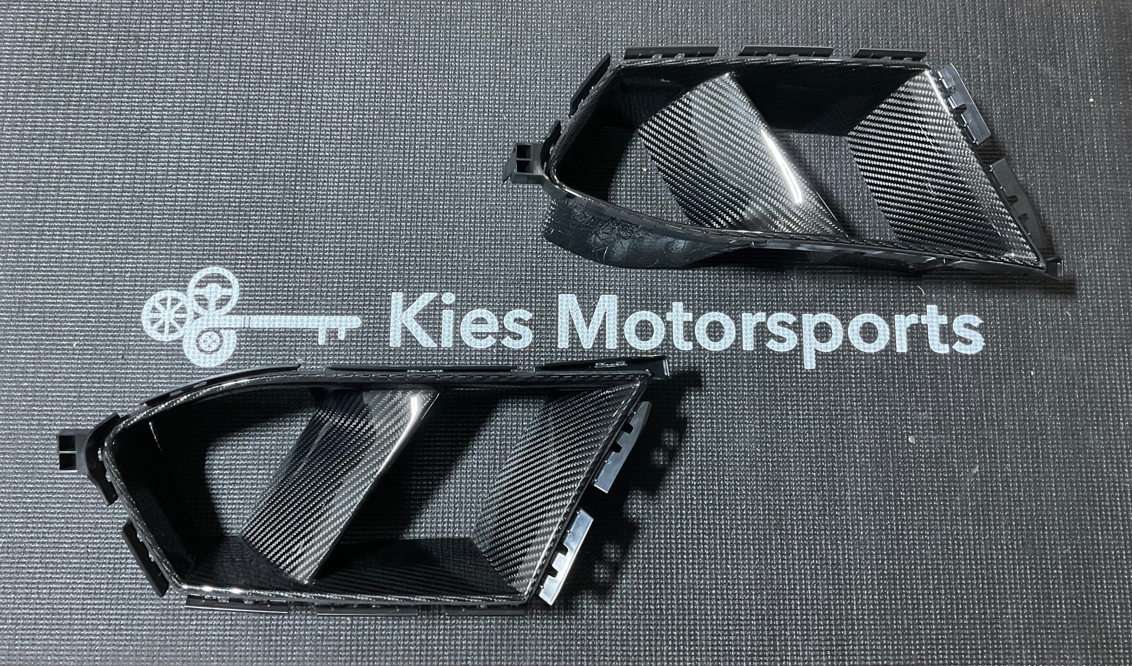 Kies-Motorsports Kies Motorsports Open Box - G80 M3/ G82 M4 Carbon Fiber Vent Trim (Loose Clip)