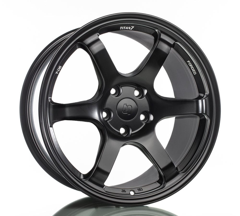 Kies-Motorsports Kies Motorsports Titan 7 T-D6e Wheel 18x9.5/Offset +35/ 5x120 F8X M3/M4 / Machine Black / Square