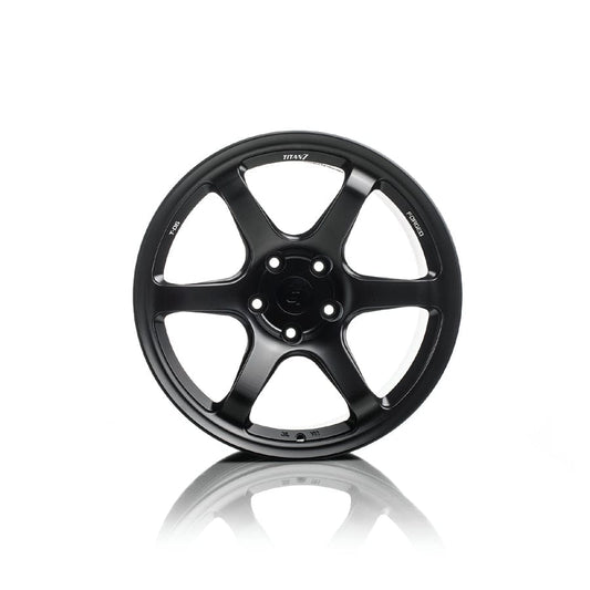 Kies-Motorsports Kies Motorsports Titan 7 T-D6e Wheel 19x10.5/Offset +34/ 5x120 F8X M3/M4 / Machine Black / REAR