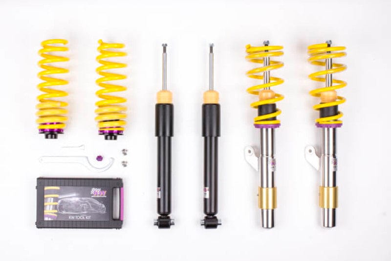 Kies-Motorsports KW KW Coilover Kit V1 12+ BMW 3 Series 4cyl F30 w/o Electronic Suspension