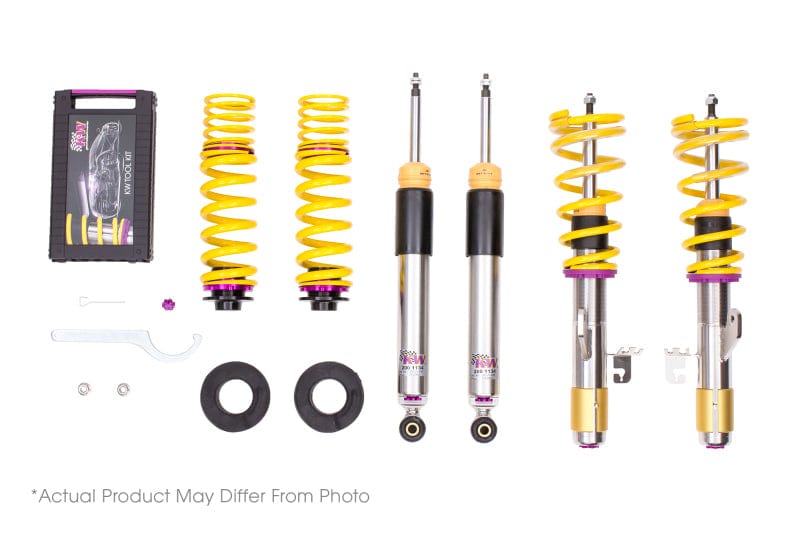 Kies-Motorsports KW KW Coilover Kit V3 Porsche 911 (997) Carrera w/ PASM (Must Deactivate PASM)