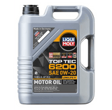 Kies-Motorsports LIQUI MOLY All 5 Liter Oil Options Combined Top Tec 6200 SAE 0W-20