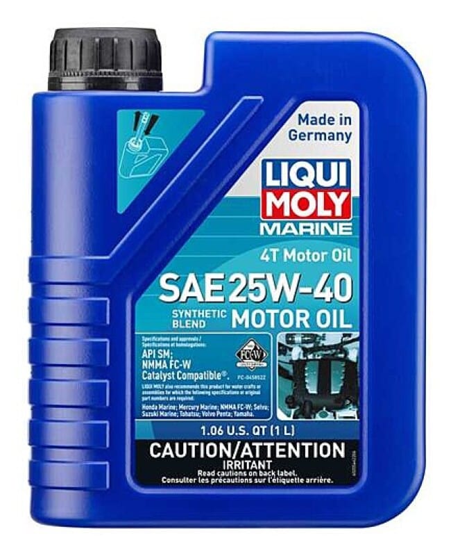 Kies-Motorsports LIQUI MOLY LIQUI MOLY 1L Marine 4T Motor Oil 25W40