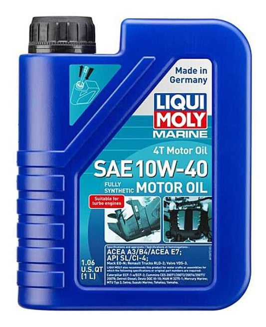 Kies-Motorsports LIQUI MOLY LIQUI MOLY 1L Marine 4T Motor Oil SAE 10W40