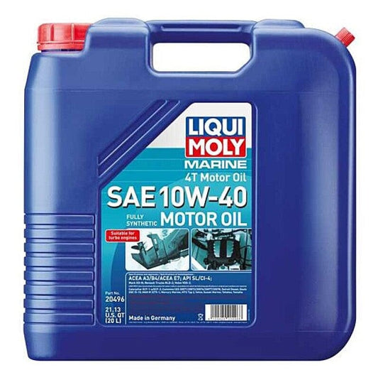 Kies-Motorsports LIQUI MOLY LIQUI MOLY 20L Marine 4T Motor Oil SAE 10W40