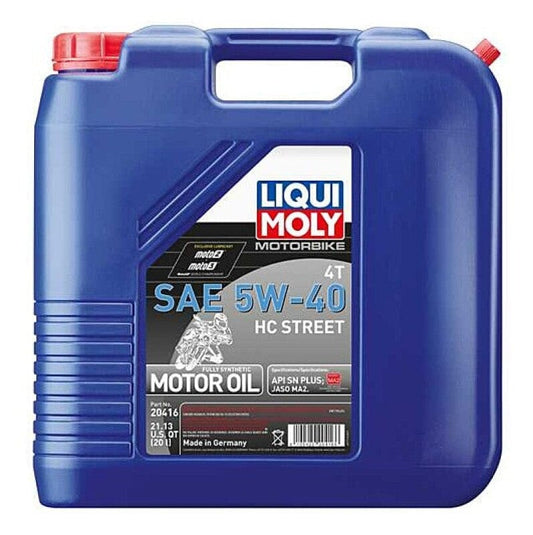 Kies-Motorsports LIQUI MOLY LIQUI MOLY 20L Motorbike 4T SAE 5W40 HC Street