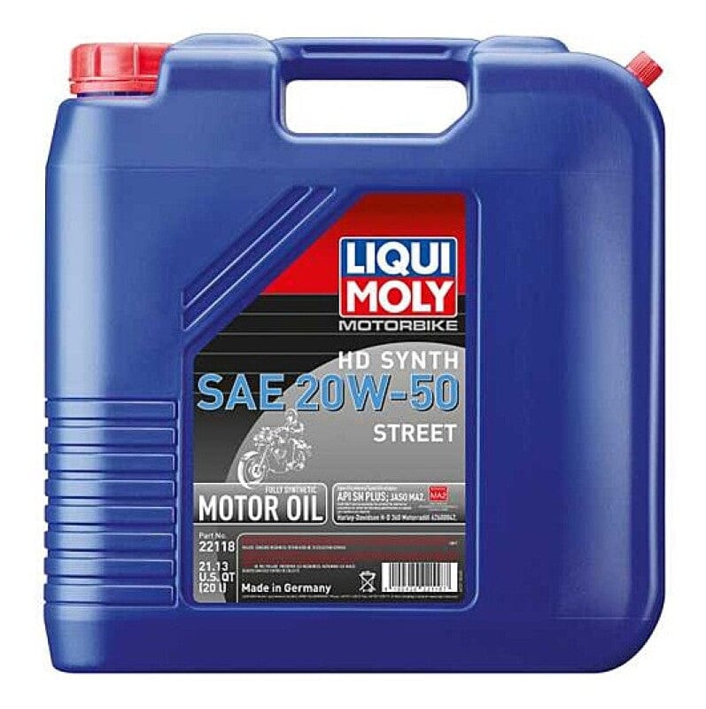 Kies-Motorsports LIQUI MOLY LIQUI MOLY 20L Motorbike HD Synth SAE 20W50 Street