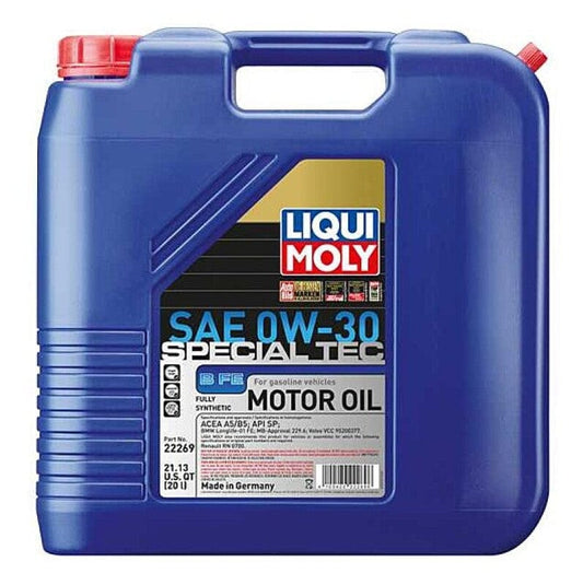 Kies-Motorsports LIQUI MOLY LIQUI MOLY 20L Special Tec B FE Motor Oil SAE 0W30