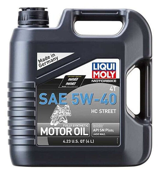 Kies-Motorsports LIQUI MOLY LIQUI MOLY 4L Motorbike 4T SAE 5W40 HC Street