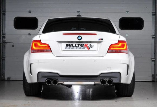 Kies-Motorsports Milltek Milltek E82 M Coupe Non-Resonated Secondary Cat-back Louder