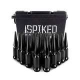 Kies-Motorsports Mishimoto Mishimoto Mishimoto Steel Spiked Lug Nuts M14 x 1.5 24pc Set Black