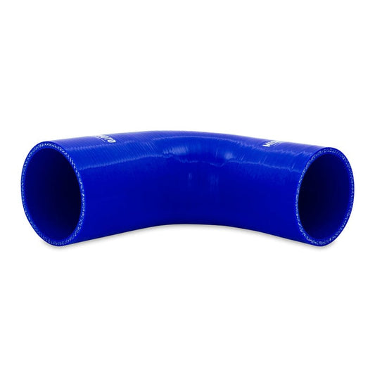 Kies-Motorsports Mishimoto Mishimoto Silicone Reducer Coupler 90 Degree 2.5in to 2.75in - Blue